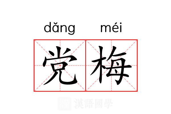 党梅