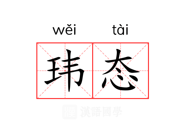 玮态