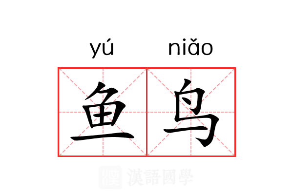 鱼鸟 鱼鸟