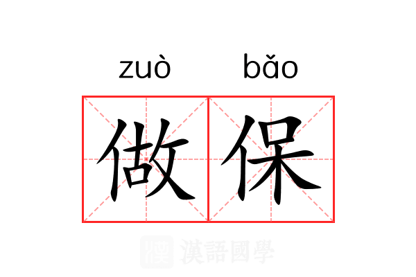 做保 做保