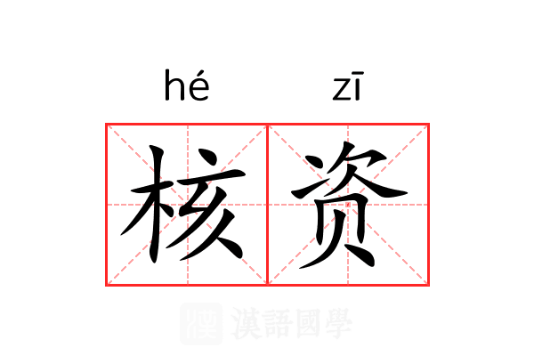 核资 核资