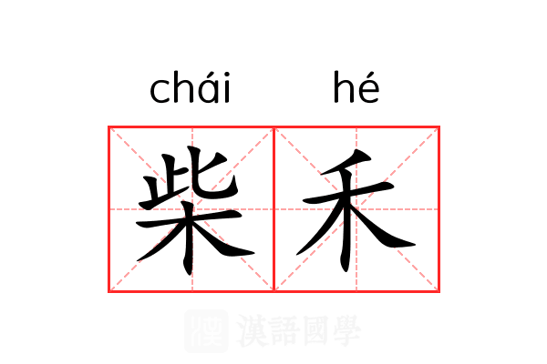 柴禾 柴禾