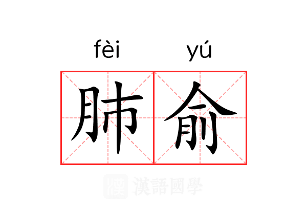 肺俞 肺俞