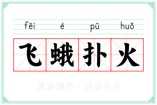 飞蛾扑火