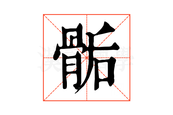 骺
