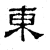 东(石经·汉·熹平石经)